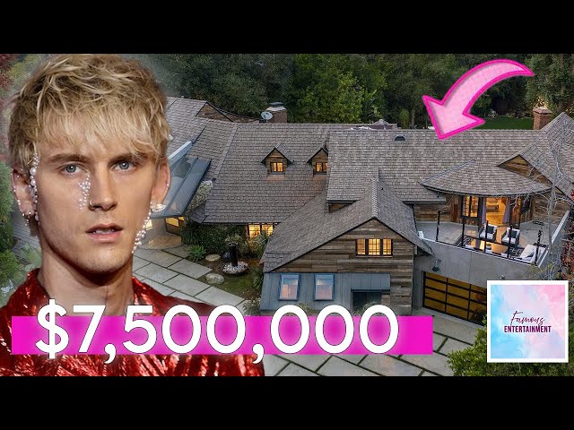 Machine Gun Kelly Post Breakup | House Tour 2024 | Why He NEVER Lived with Megan Fox