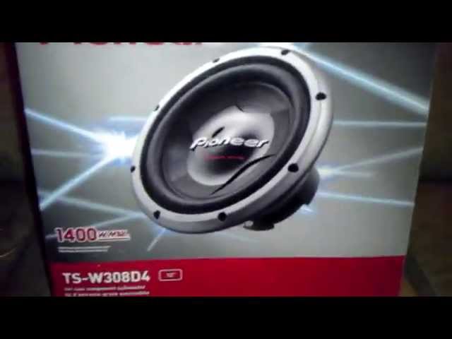 Unboxing Pioneer 12 Inch subwoofer