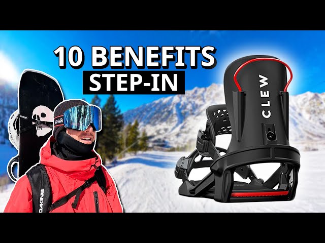 10 Benefits of Clew Step-In Snowboard Bindings