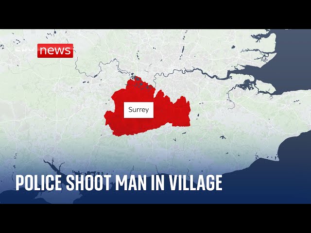 Police shoot man in Surrey village after report of 'weapon altercation'