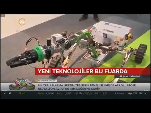 İTÜ Rover Takımı Veri Merkezi Fuarı'nda! | T24 Akşam Haberleri