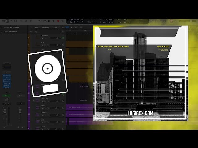 MORTEN & David Guetta - Night In Detroit (feat. Fedde Le Grand) (Logic Pro Remake)