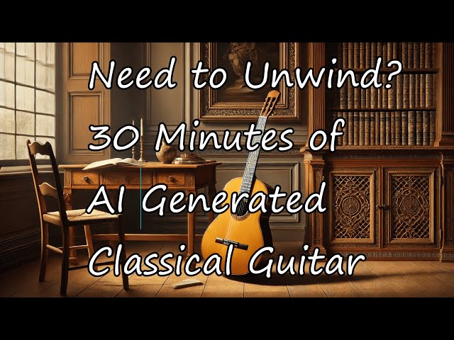 ✨ 30 Minutes of Relaxing Classical Guitar – Peaceful Background Music for Unwinding 🎶