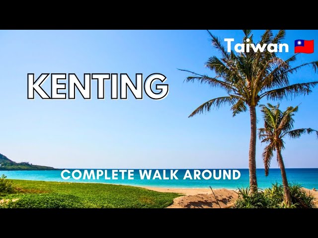 🇹🇼 Kenting, Taiwan: Walk Through Taiwan’s Tropical Paradise of Beaches & Coral Cliffs 🏝️🌊