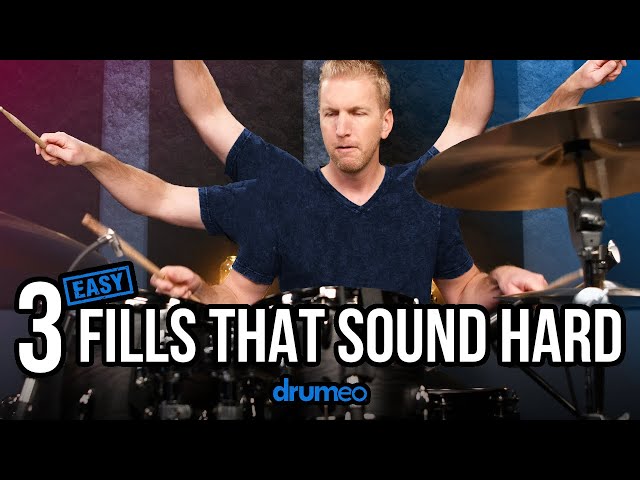 3 Easy Drum Fills That Sound Hard