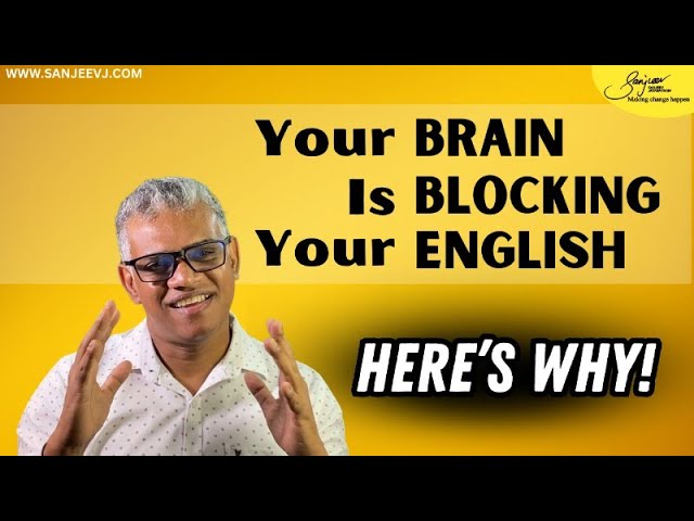 How to Break Free from Translating and Speak English Naturally | Learning with Sanjeev