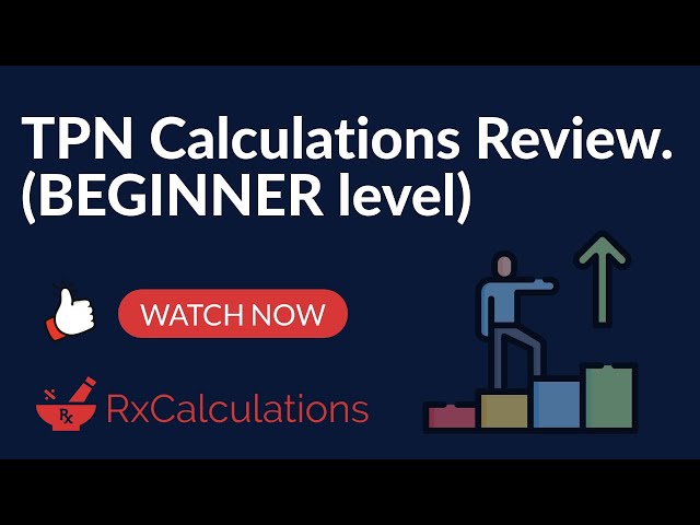 TPN Calculations Review | BEGINNER level