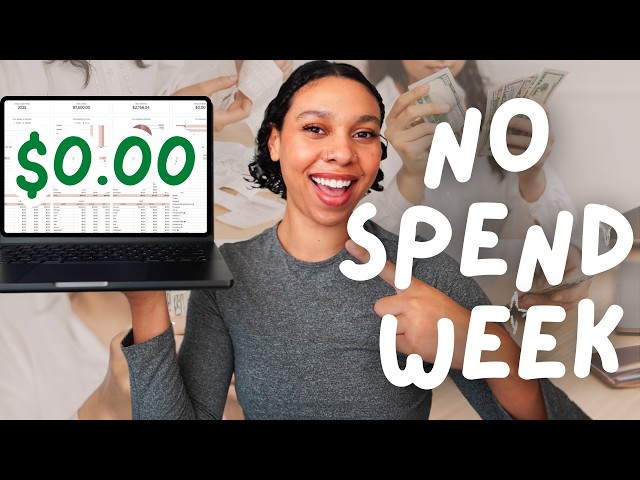 💰🚫 No-Spend Challenge: 1-Week Without Spending ANY Money!