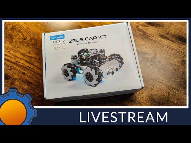 Let's build the mighty Zeus Car Kit from Sunfounder!