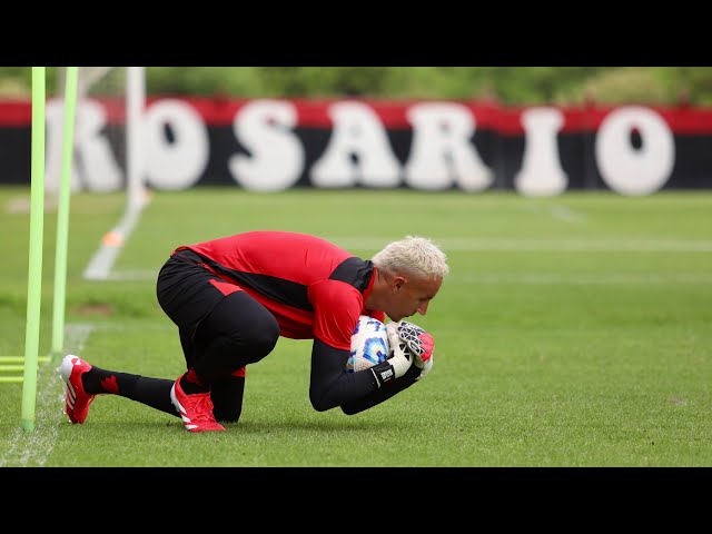 Primer entrenamiento de Keylor Navas en Newell’s