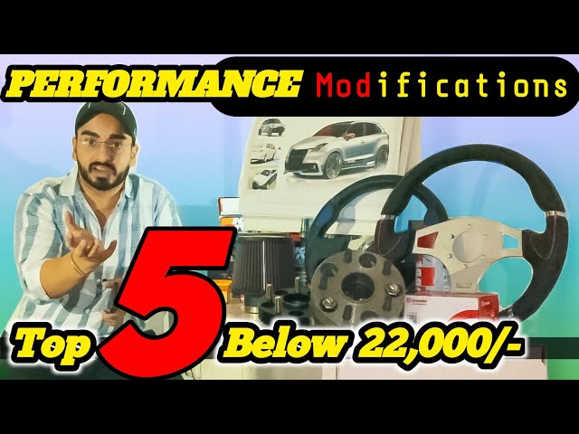 TOP 5 Performance Car Modifications in 2021 (Below Rs.22,000) - Speedy Singh