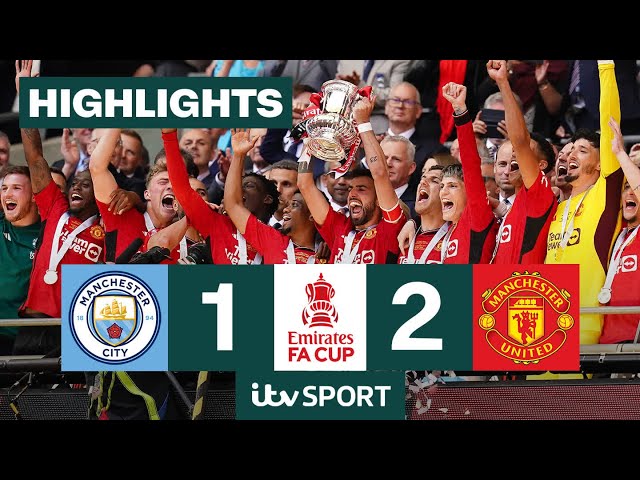 HIGHLIGHTS | Manchester City v Manchester United | FA Cup Final 2024