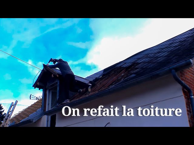 ep2⚒ on refait la Toiture en ardoise c'est une première on as jamais fait d ardoise