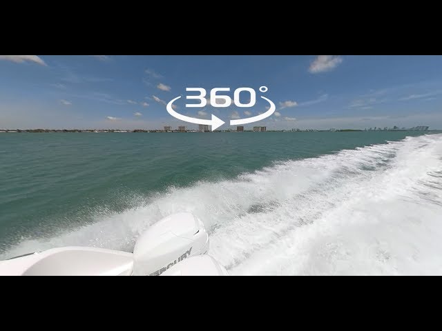 37 Foot Invincible Center Console Catamaran Boat For Sale in 360 VR