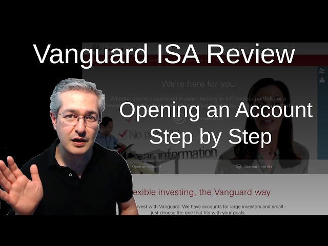 Review of Vanguard UK ISA: Opening an Account