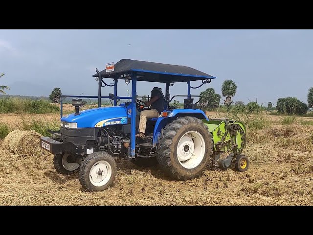 New Holland 4710 + Kartar Baler | Baling Hay | New Holland 4710 price mileage and performance