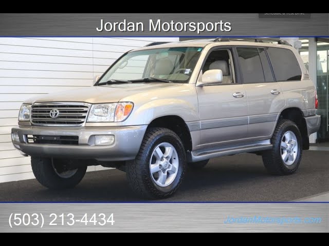 #15384 2004 TOYOTA LAND CRUISER W/ only 11K MLS, 100% RUST & CORROSION FREE, NEW OME LIFT NEW 33”AT3