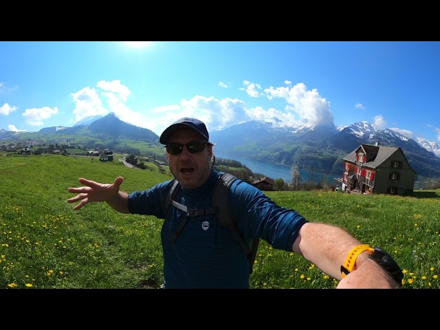 Highlights from the Swiss Alpine Panorama Trail, Section 6 (360° VR Video)