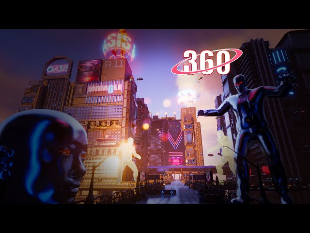 Explore The Virtual Oasis Metropolis In Stunning Vr360 Tour! #robot #scifi