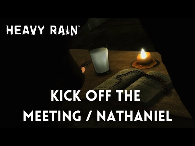 Heavy Rain - Walkthrough 2K 60FPS HDR - Kick Off The Meeting / Nathaniel