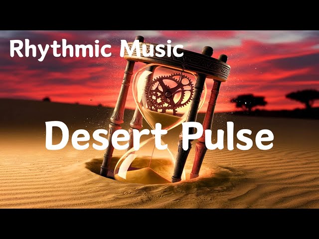 Desert Pulse - Hypnotic Percussion Rhythmic Music & Artwork