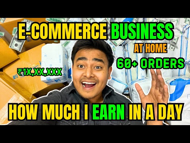 How much I Earn in a Day E-commerce🚀