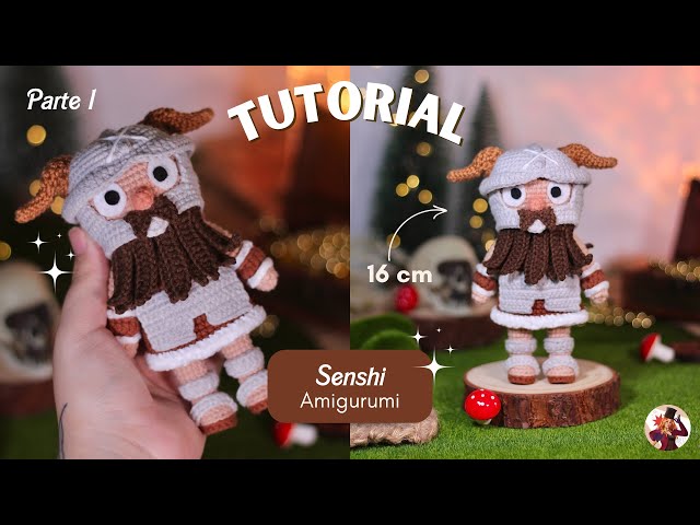 TUTORIAL SENSHI (DUNGEON MESHI) AMIGURUMI | PARTE 1 - AMIGURUMIS DA VIT