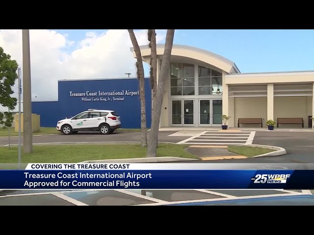 Treasure Coast International Airport receives FAA safety certification