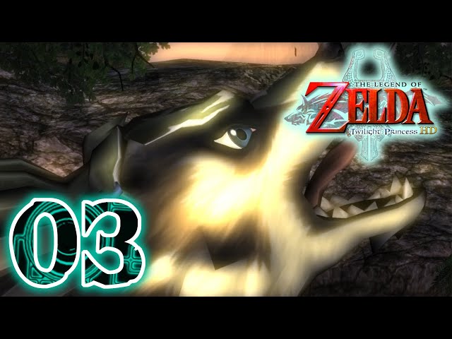 The Legend of Zelda: Twilight Princess HD - TURNS INTO A WOLF?! - Part 03