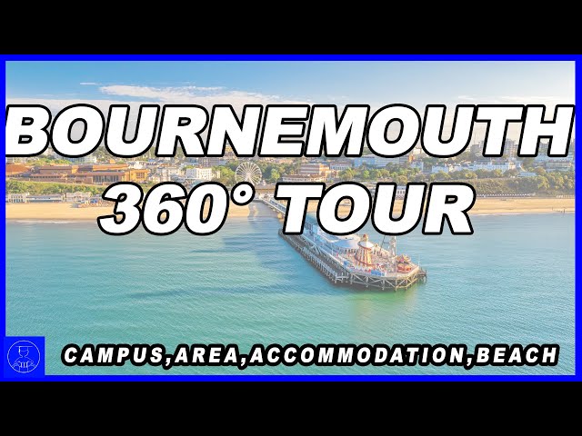 Bournemouth University - 360° VR Tour | Campus, Area, Accommodation, Beach