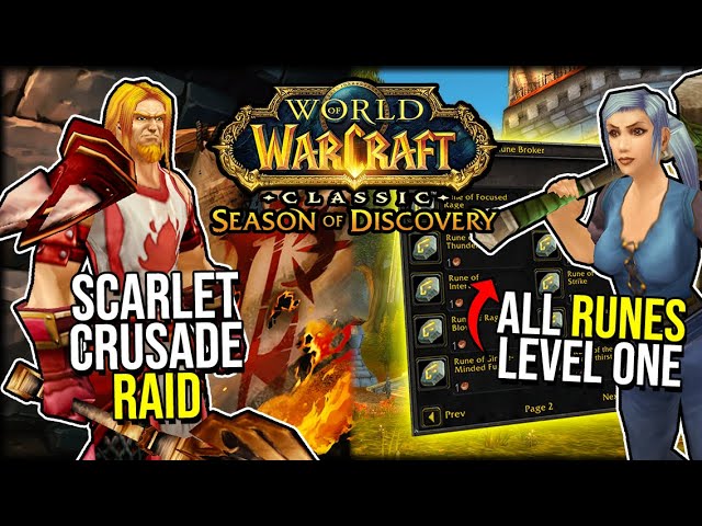 THIS Update Changes EVERYTHING In Season of Discovery | ALL RUNES UNLOCKED! | World of Warcraft