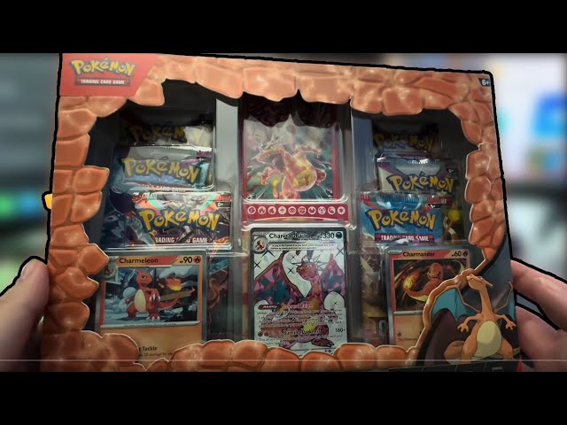 THIS IS THE BEST BOX OF POKEMON CARDS EVER!!| POKEMON CHARIZARD EX PREMIUM COLLECTION OPENING!!