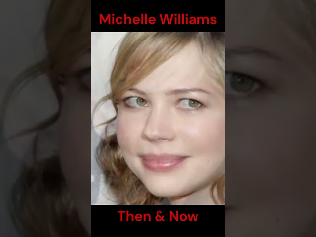 Michelle Williams then and now #michellewilliams #thefabelmans  #kellyrowland