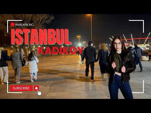 Kadıköy Night Walk | Istanbul Seaside Walking Tour