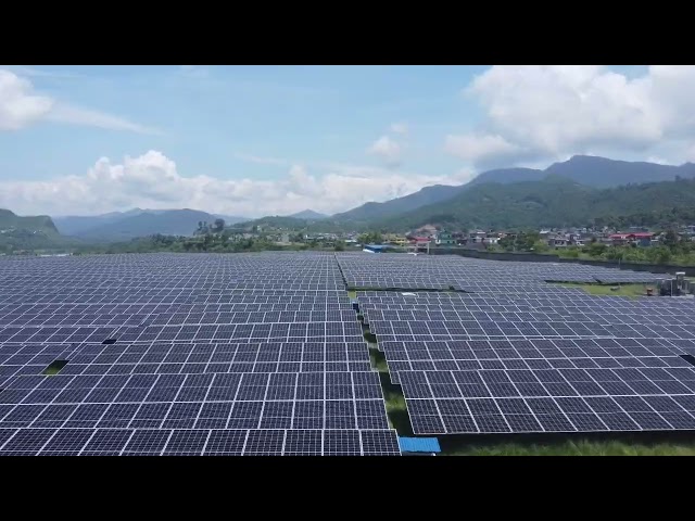 Awe-Inspiring Solar Farm From Above! | Breathtaking Drone Footage | www.solarfarmnepal.com