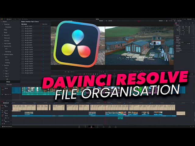 DaVinci Resolve File organisation and editing tips - Stacked timelines, markers, youtube export