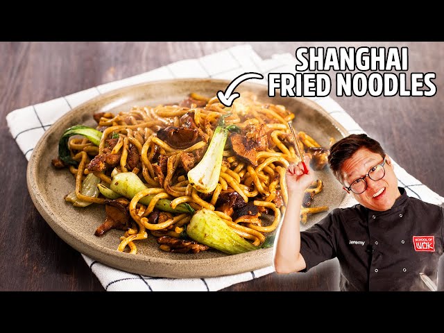 Quick & Easy Shanghai Fried Noodles Recipe!