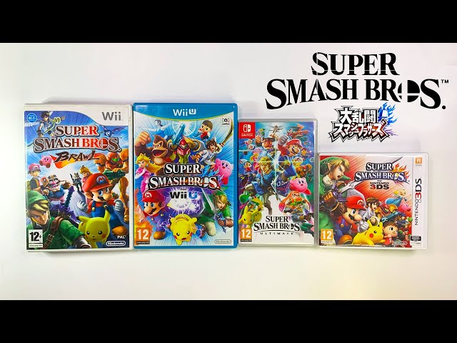 My Super Smash Bros. Game Collection 2024