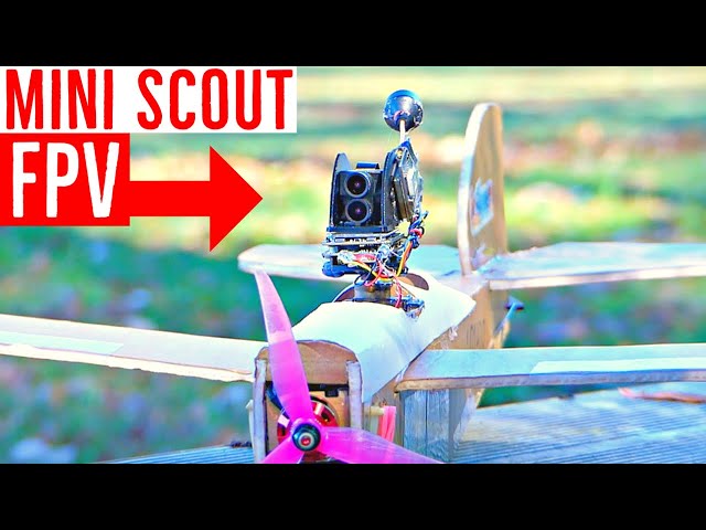 What a thrill! Flying FT Mini Scout with Servo-Pan Caddx Tarsier FPV camera