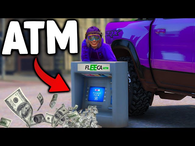 Robbing Every ATM In GTA 5 RP