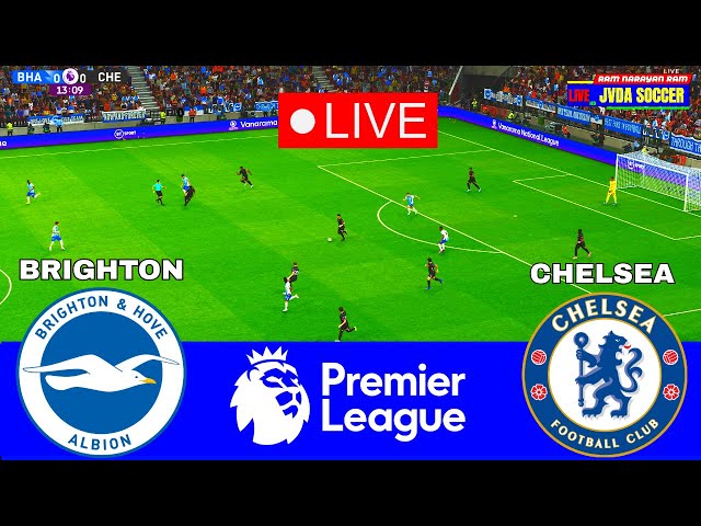 LIVE 🔴 BRIGHTON vs CHELSEA || English Premier League || Full Match All Goals || Pes21 Simulation