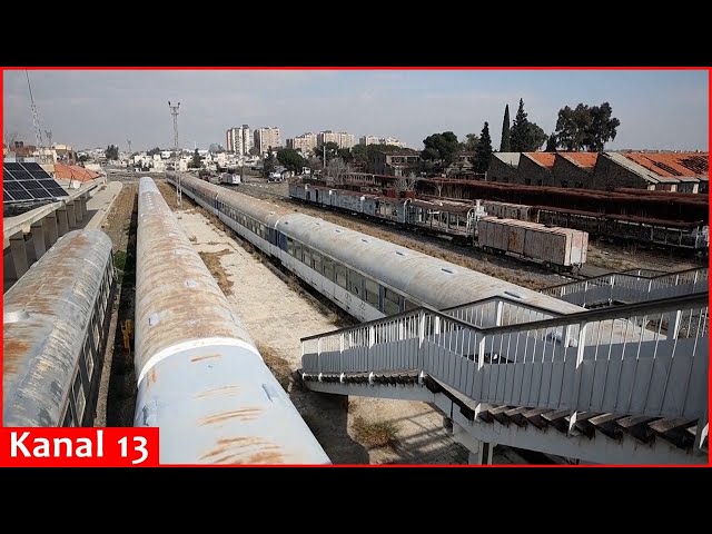 Syrian train station, once pride of Damascus, now symbol of revival after war