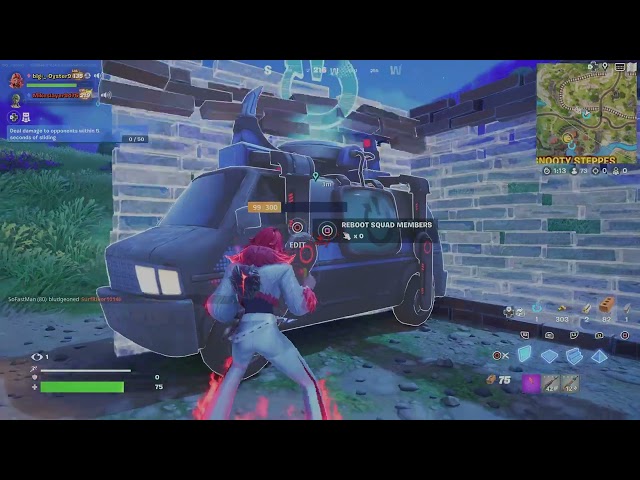 Playing Fortnite with Viewer