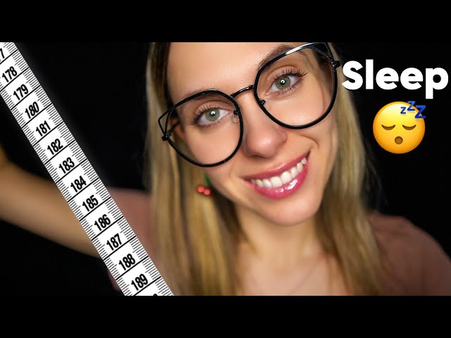 ASMR Face Measuring for No Reason :) Personal Attention for SLEEP and relax