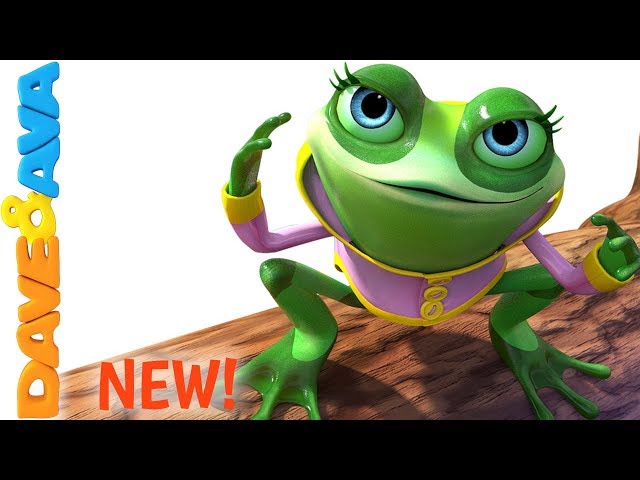 👍 Five Little Speckled Frogs | Nursery Rhymes from Dave and Ava 👍