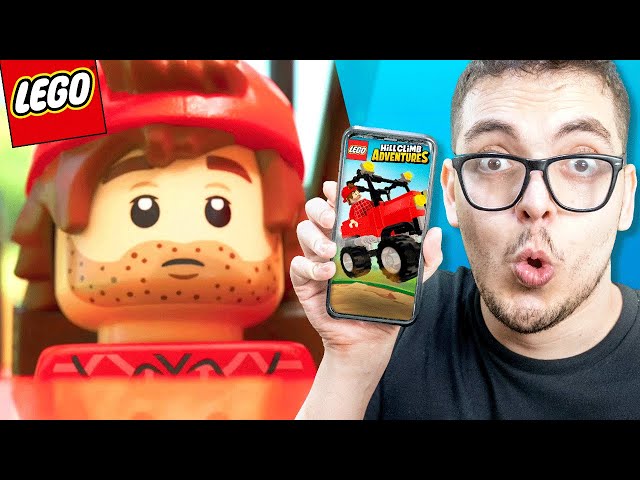 O NOVO Jogo LEGO Para CELULARES! - LEGO Hillclimb Adventures