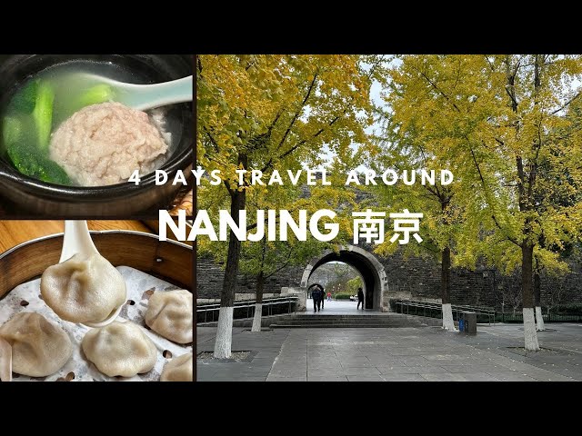 Exploring China’s Ancient Capital, Nanjing 🇨🇳 Local food, City wall, Yangtze River