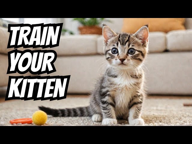 🔴 Kitten Training 101 - Tips for a Well-behaved Cat