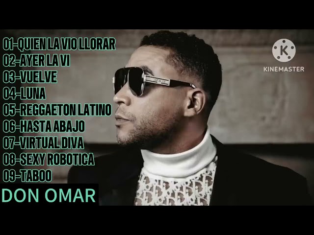 LO MEJOR DE DON OMAR REGGAETON MIX 2024