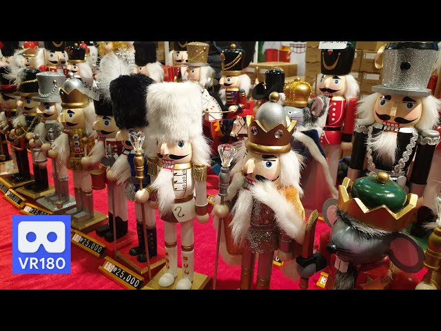 5K 180VR Cute and amazing Nutcracker Toy store